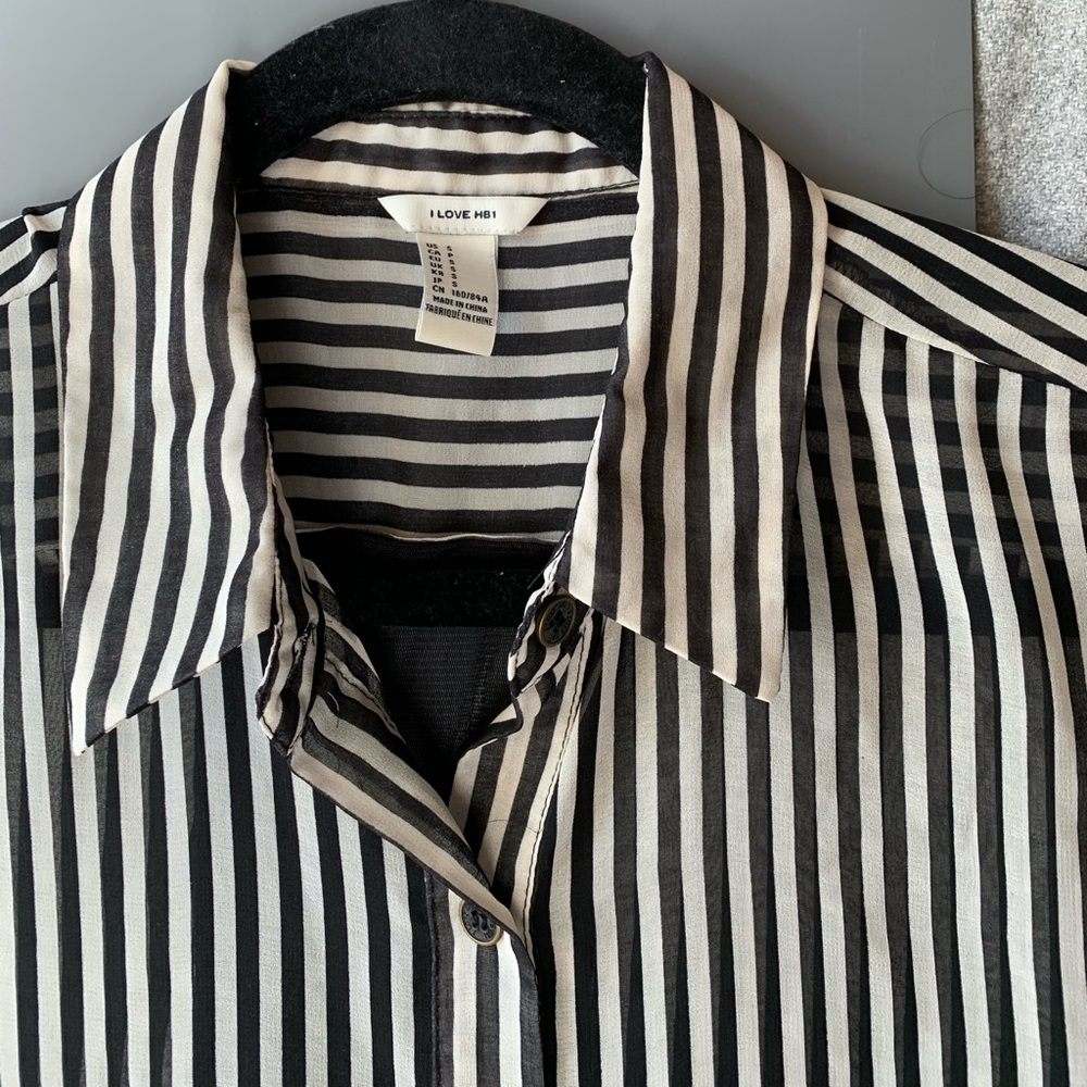 Strips Button-Up - Picture 3 of 3